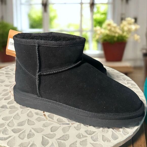 EMU Ridge Sophie Mini Winter Snow Suede Shearling Ankle Boot Size 7 NWT - Picture 4 of 11